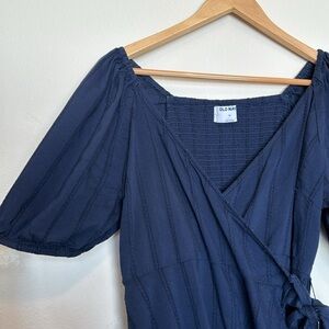 Old Navy Navy Blue Blouse